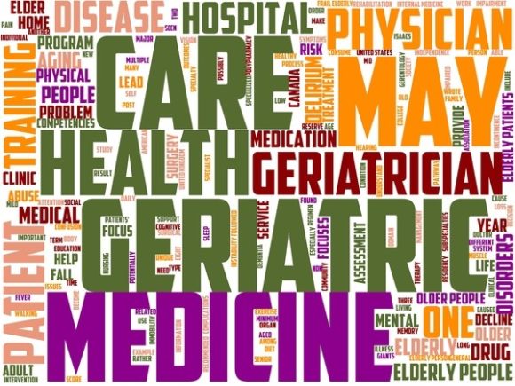 Geriatrics Wordart Banner