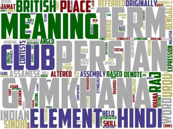 Gymkhana Wordart Print: A Vibrant, Hand-Drawn Word Cloud for Creative Expression & Everyday Inspiration