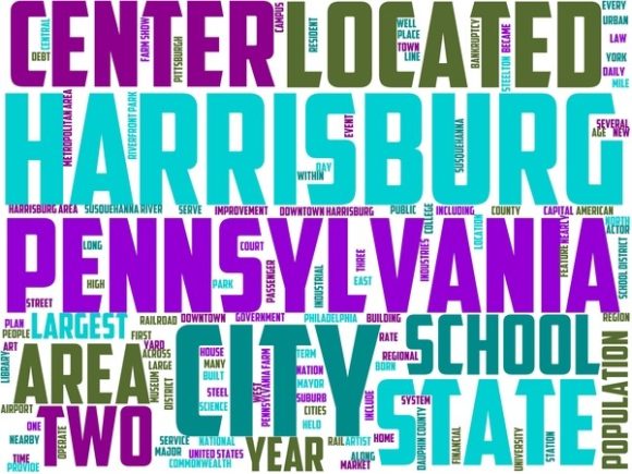 Harrisburg Wordart Book Cover: A Versatile Design Asset for Creative Execution