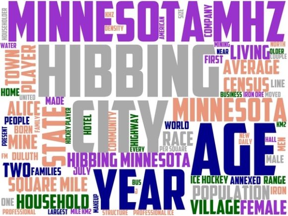 Hibbing Wordart Tshirt: Creative Expression on Your Clothes