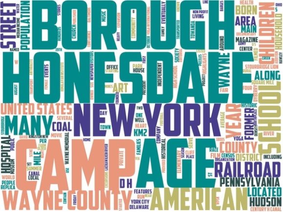 Honesdale Wordart Sublimation: A Creative Force